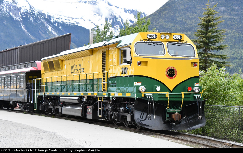 White Pass and Yukon Railroad 3001